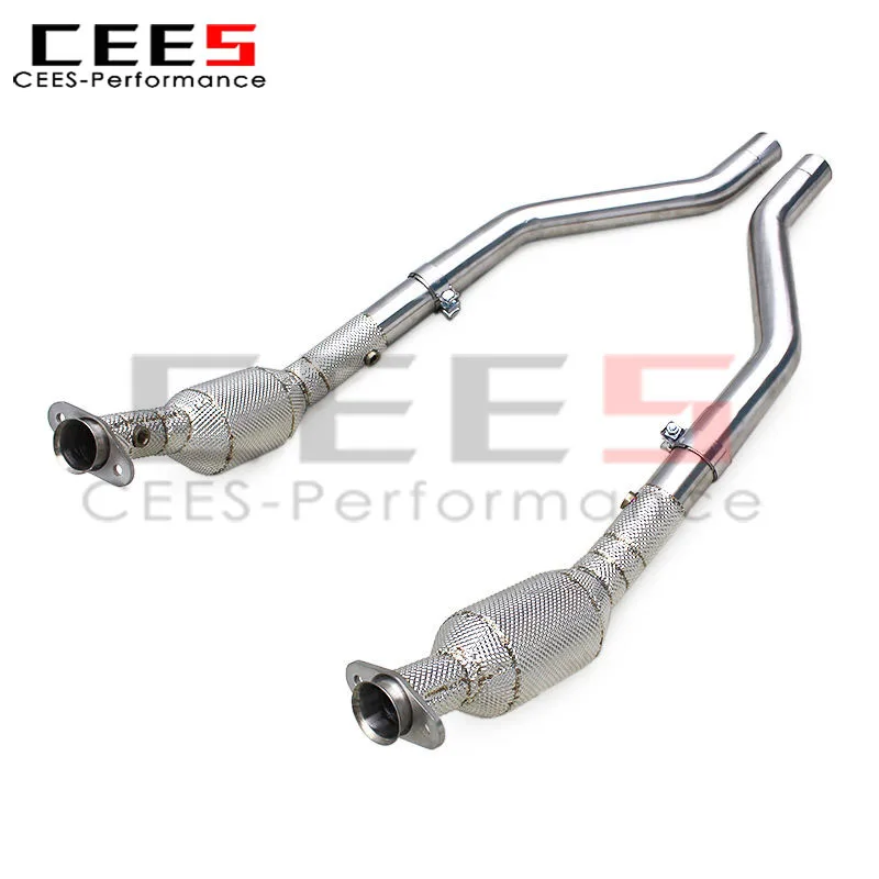 Downpipe CEES con catalizador Ford Mustang V6 3.7 2012-2013 - imagen 2