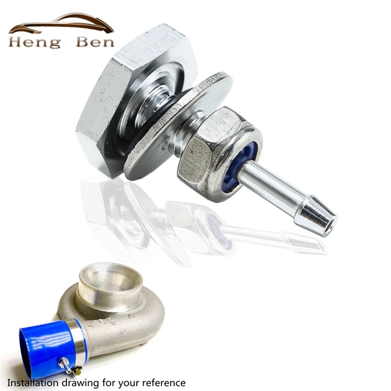 Kit mangueras silicona turbo HB con adaptadores y vacuómetro