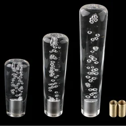 Pomo de cambio LED luminoso de cristal para coche