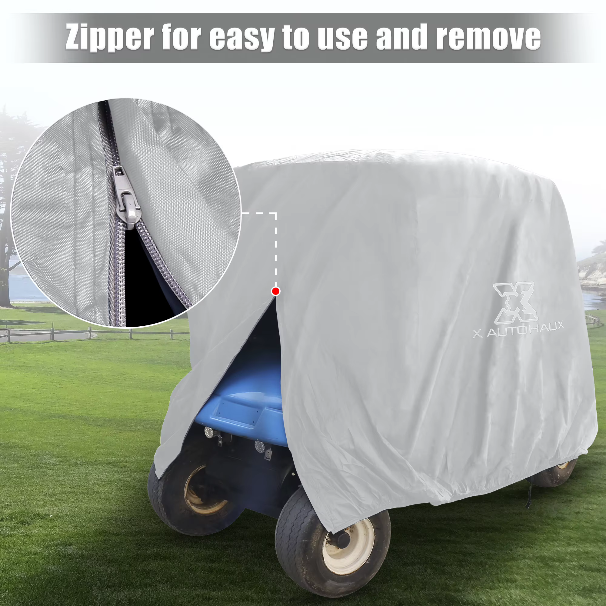 Cubierta de exterior para carrito de golf