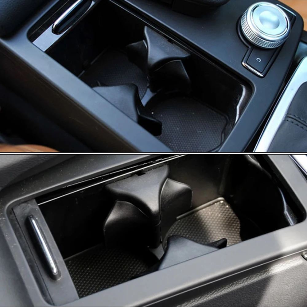 Portavasos reposabrazos central para Mercedes C/E W204 W212 W207 - imagen 5