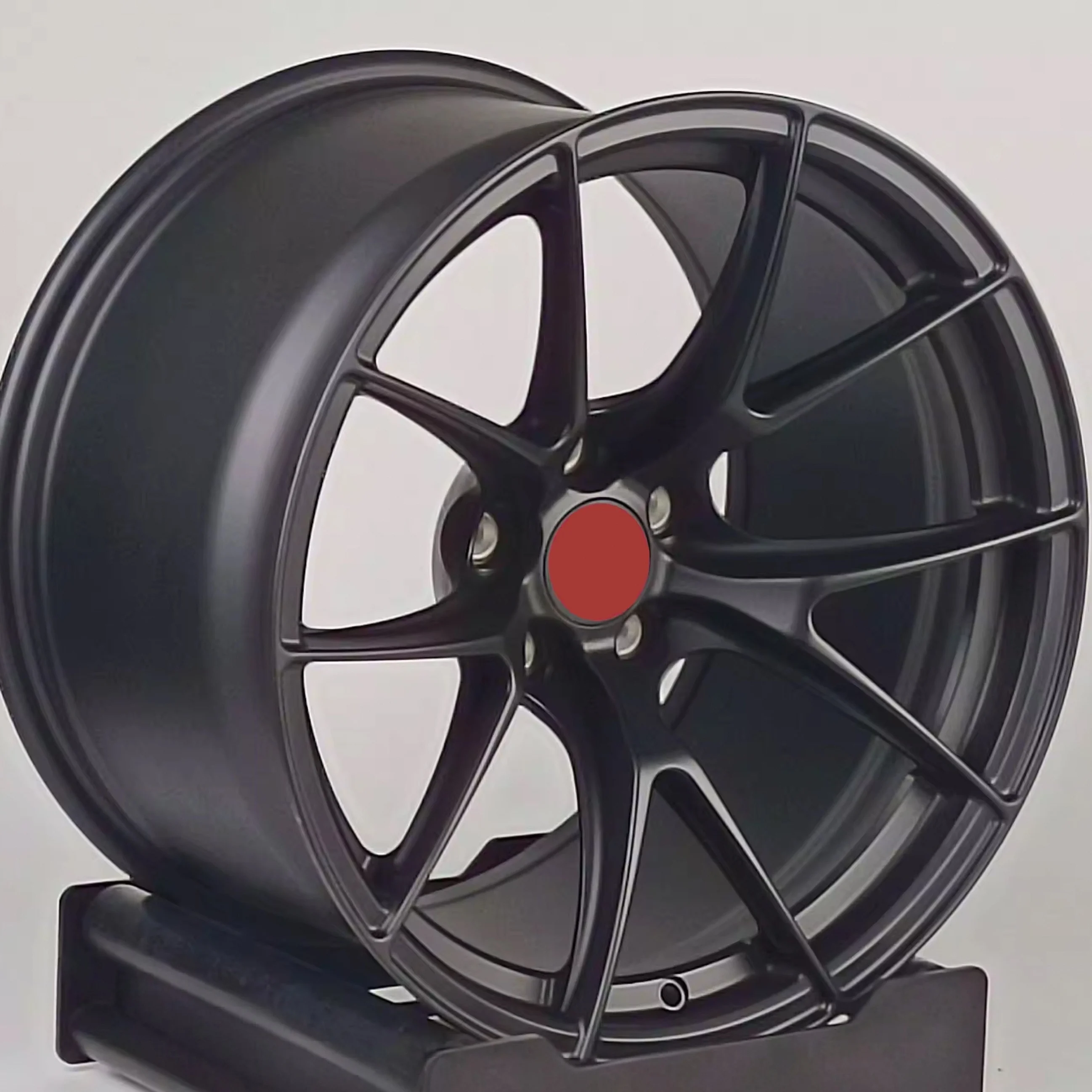 Ruedas de coche forjadas de aleación de aluminio cepillado de bronce elegante de 18-22 pulgadas 5X112 5x120 5x114,3 PCD 20 40 35 100 98mm ET nueva condición - imagen 3