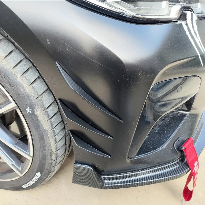 Kit tuning universal: difusores, alerón carbono y protección parachoques - imagen 4