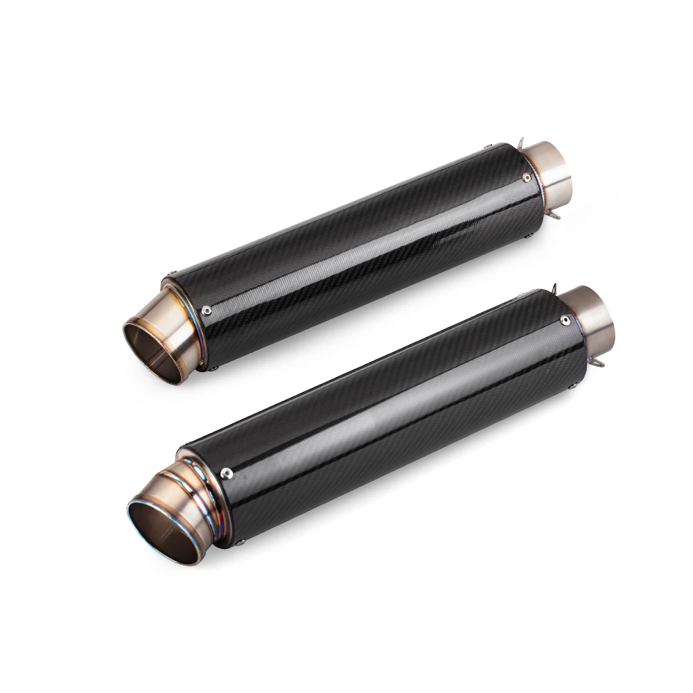 Silenciador escape deportivo 51mm Yamaha MT07 MT09 Kawasaki Z900