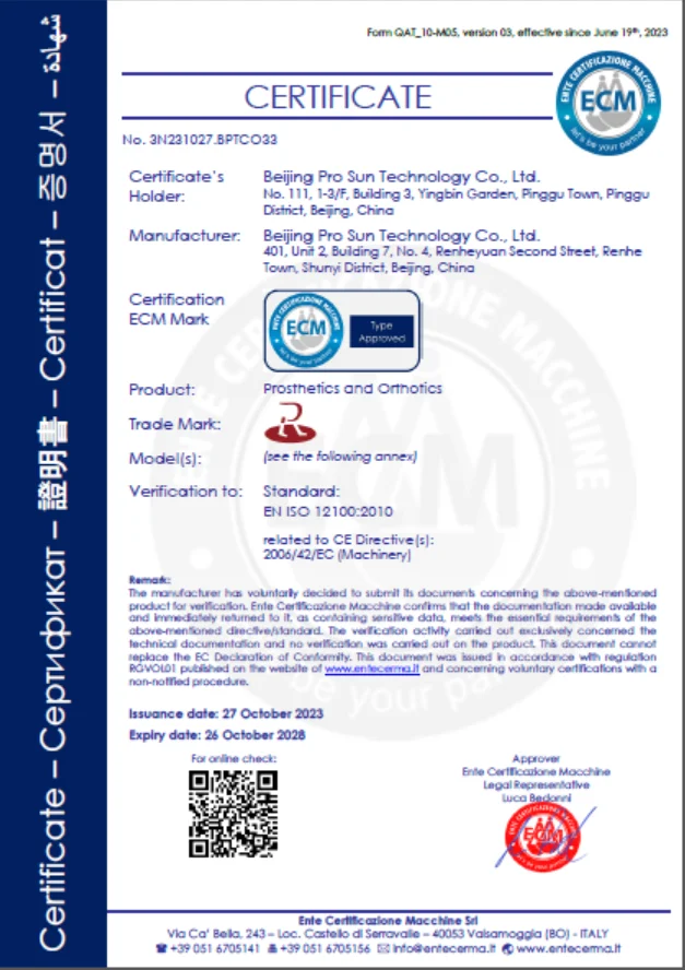 Prótesis de extremidades por encima de la rodilla, prótesis de rodilla para pierna, articulación de rodilla protésica de enlace de cuatro barras con bloqueo Manual - imagen 4