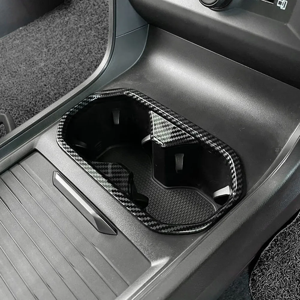 Embellecedor portavasos delantero de fibra de carbono para MG4 EV - imagen 5