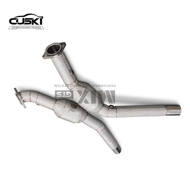 Bajante de escape en acero inoxidable para Chevrolet Camaro 2011 3.6L - imagen 3