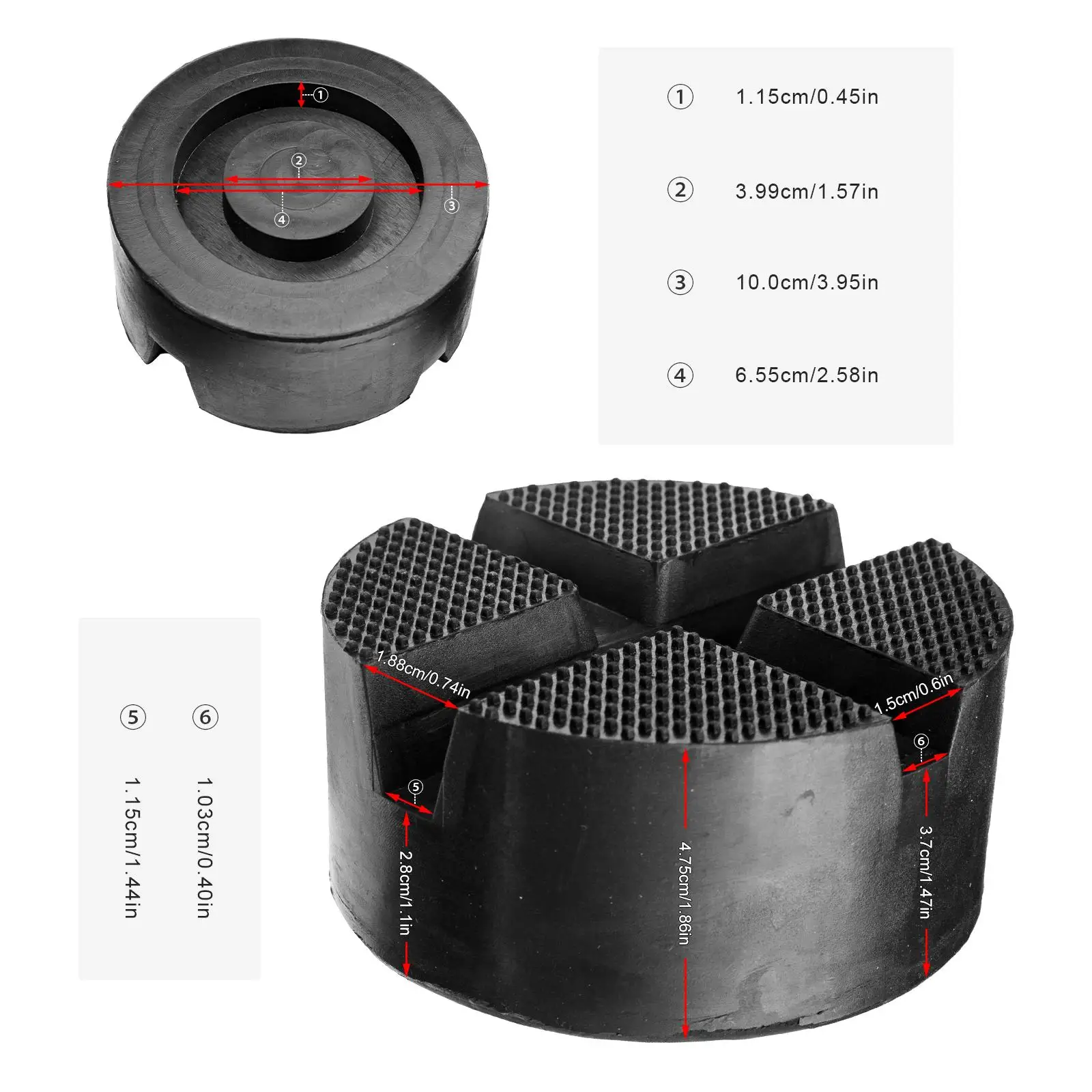 Kit protector chassis – Goma elevador universal antirrayaduras - imagen 3