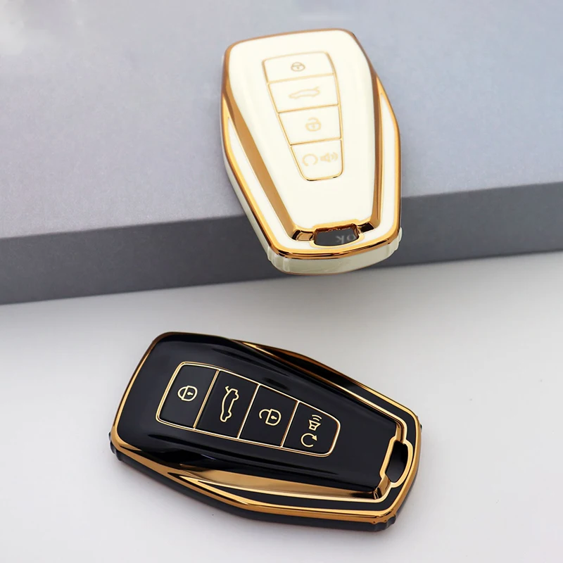 Geely funda TPU para llave - compatible con Coolray Atlas X7 Borui - imagen 2