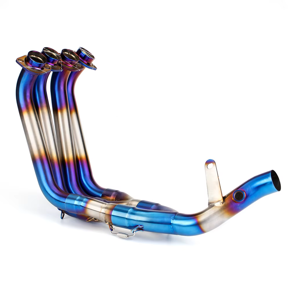 Colector de escape con tubo de enlace para Yamaha YZF-R6 2006-2016 - imagen 5