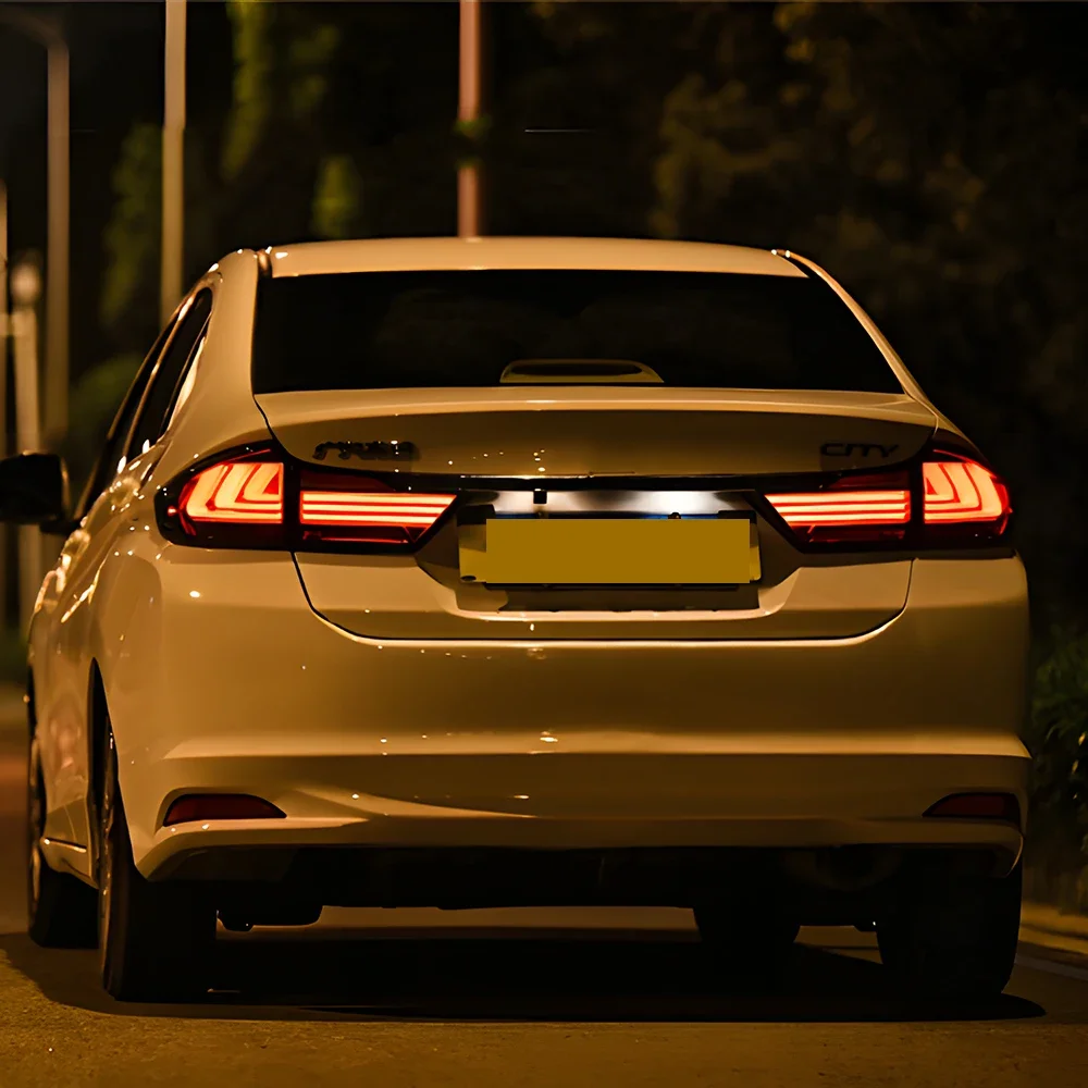 Honda City 2014-2019 Luces traseras LED estilo Lexus Streamer - imagen 5