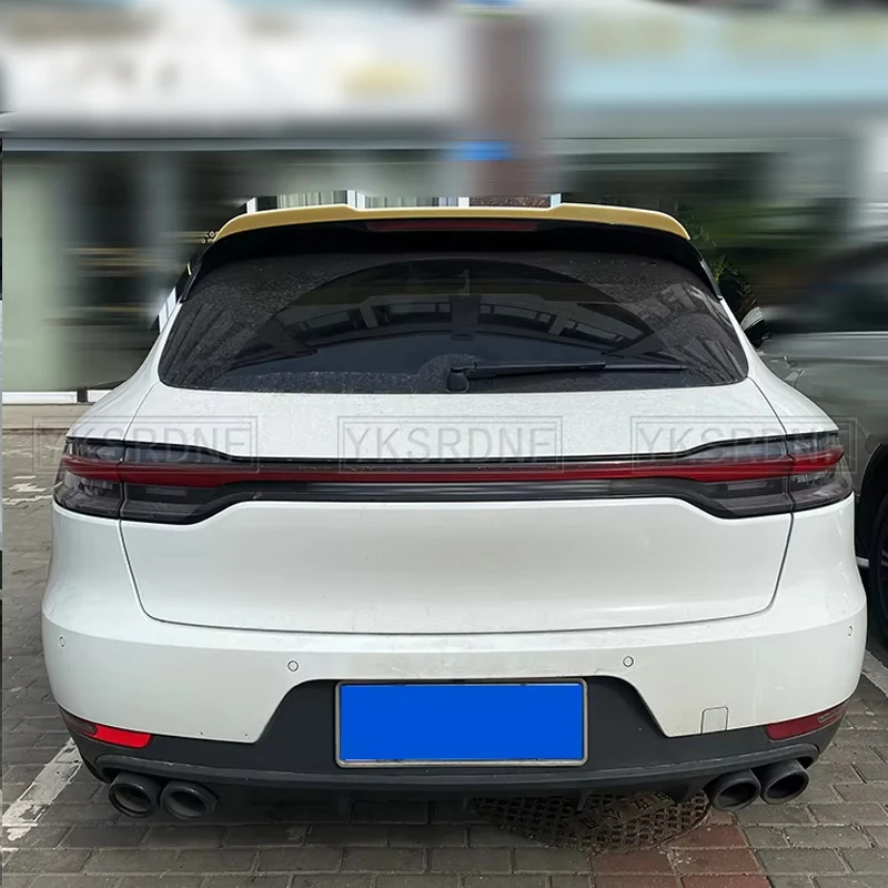 Alerón trasero Porsche Macan ABS negro brillante compatible 2014-2022 - imagen 2