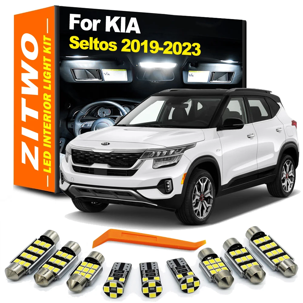 ZITWO kit lámparas LED interior para guantera Kia Seltos 2019-2023