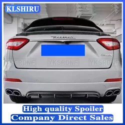 Difusor trasero de fibra de carbono para Maserati Levante 2016-2017