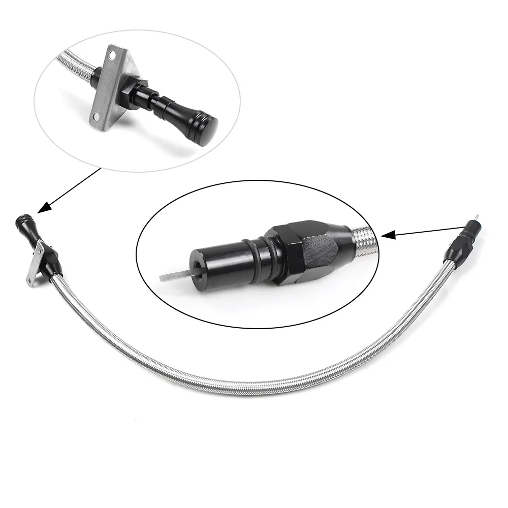 Varilla nivel transmisión flexible inoxidable Tranny Trans – Chevy GM 350/400 - imagen 3