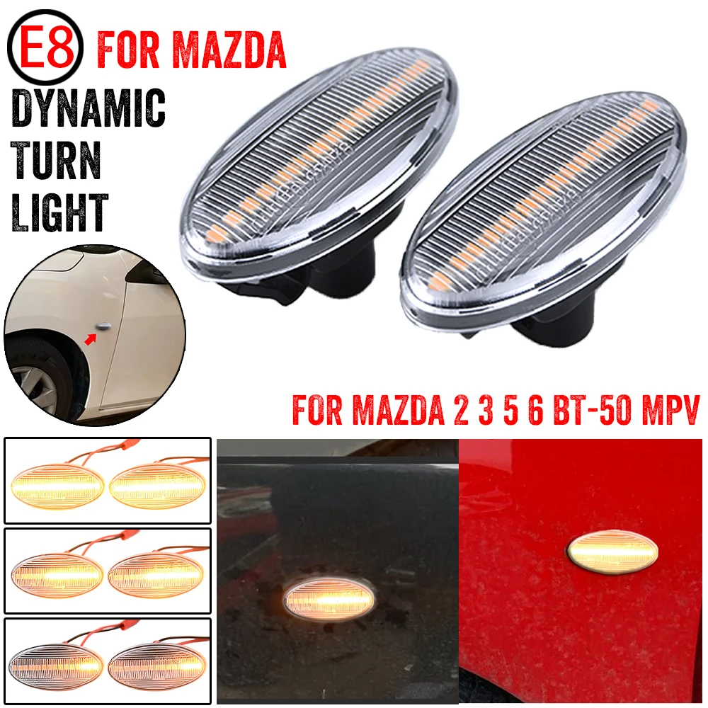 Intermitente LED dinámico para Mazda 2, 3, 5, 6, BT-50 y MPV - imagen 3