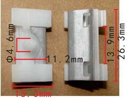Clip moldura parabrisas BMW 51318125892 sujetador automático
