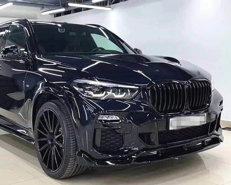 Labio delantero fibra de carbono BMW X5 G05 M Sport 2019 - imagen 5