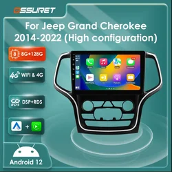 Radio multimedia CarPlay y Android Auto para Jeep Grand Cherokee WK2