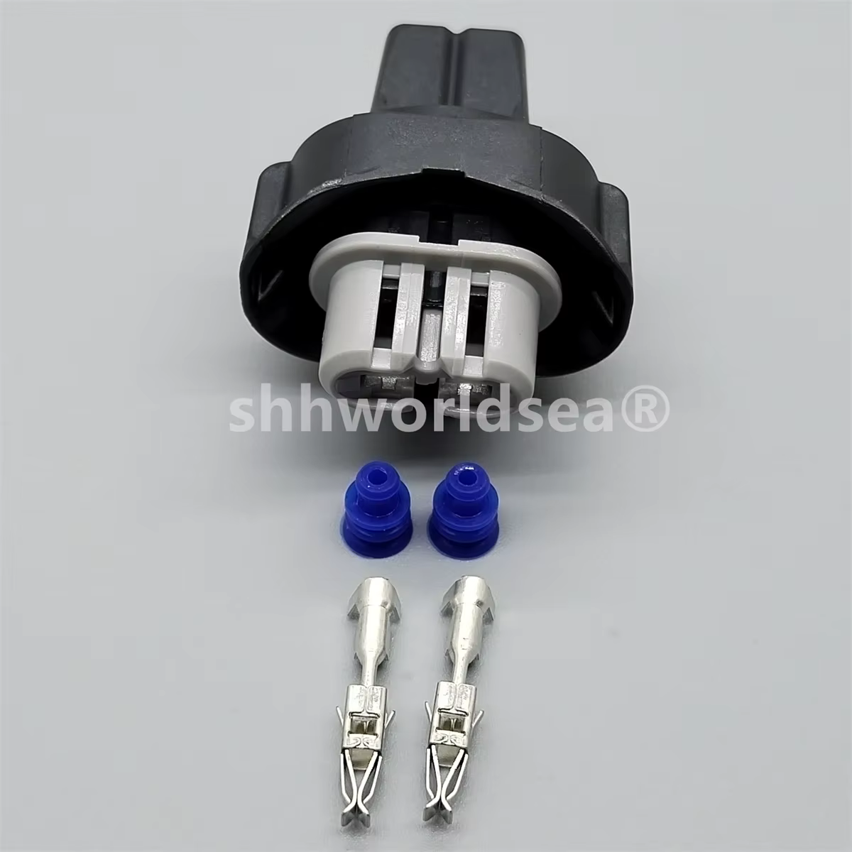 Vista del conector de cable para automóvil