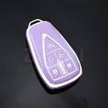 5button purple cover