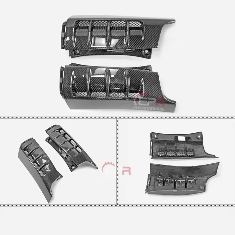 Panel lateral trasero fibra carbono SBLKV1 – Toyota Noah Voxy ZZR80 - imagen 2