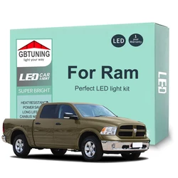 Kit de bombillas LED interiores Canbus para Dodge Ram 1994-2018