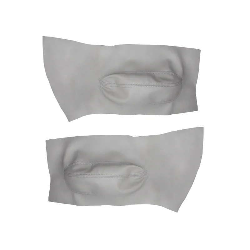 Cubierta de panel puerta VW Beetle 1998-2010 cuero microfibra gris - imagen 2