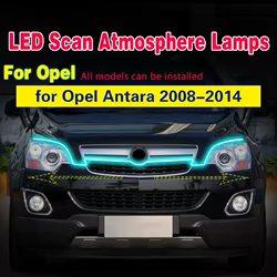 Tira LED antiniebla DRL 12V con montaje para Opel Antara 2008-2014