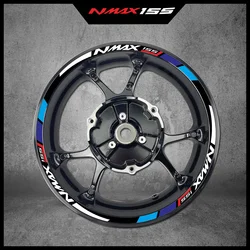 Pegatinas reflectantes Yamaha N-MAX 155 con tiras de llanta