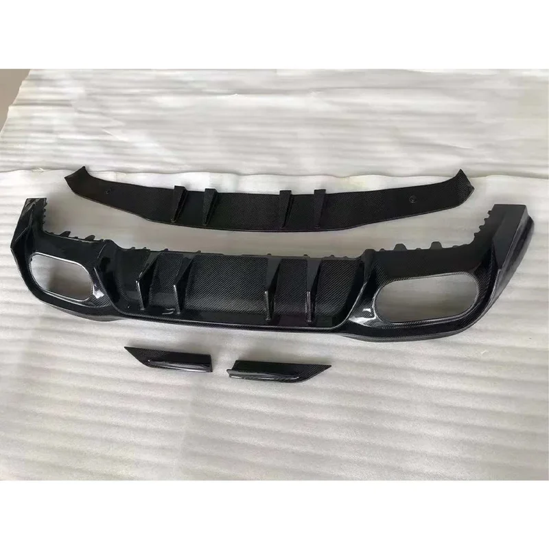 Difusor trasero fibra carbono Mercedes AMG W177 Clase A - imagen 2