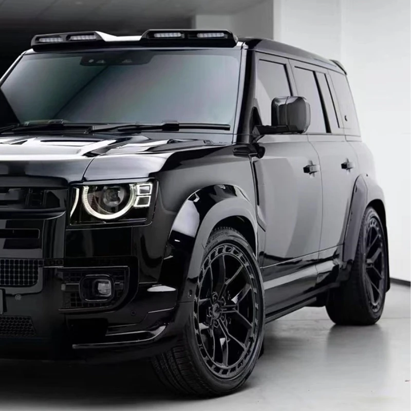 Aletines delanteros negros para Land Rover Defender 110 (2020-2025) - imagen 5