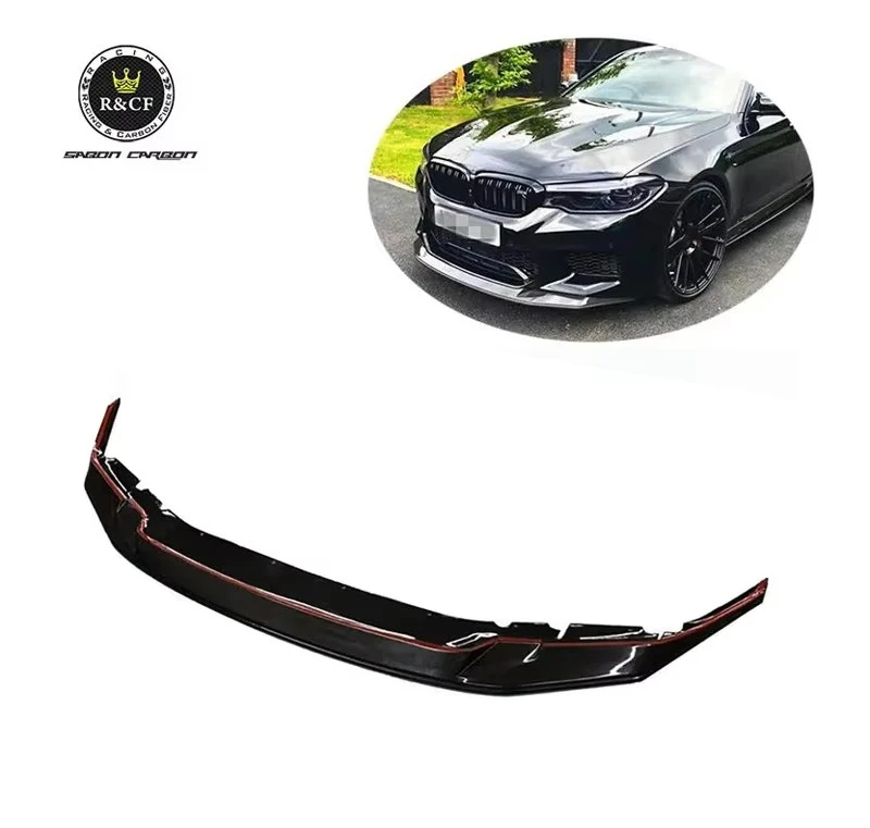 Labio delantero inferior de fibra de carbono GTS para BMW F90 M5 2019+