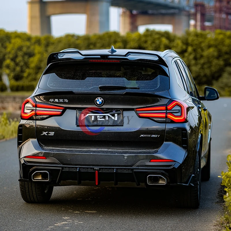 Alerón trasero BMW X3 G01 G08 X3M F97 2018-2024 negro - imagen 2