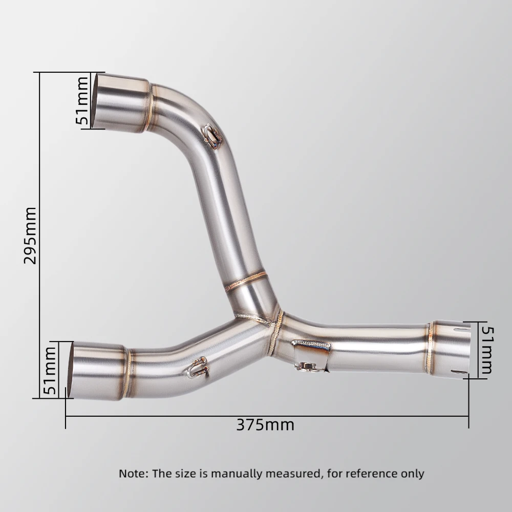 Silenciador escape inoxidable doble salida Honda CRF 450R 450RX - imagen 2