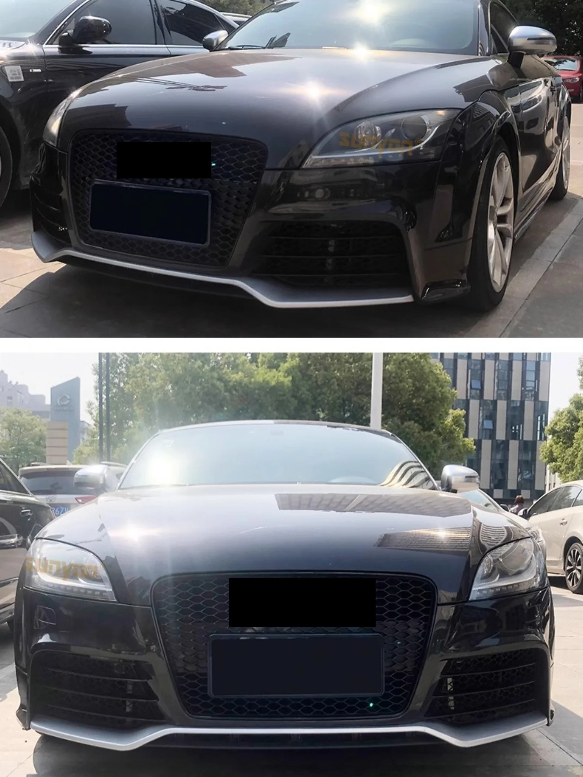 Rejilla delantera estilo TTRS para Audi TT 8J/8S (2008-2018) - imagen 4