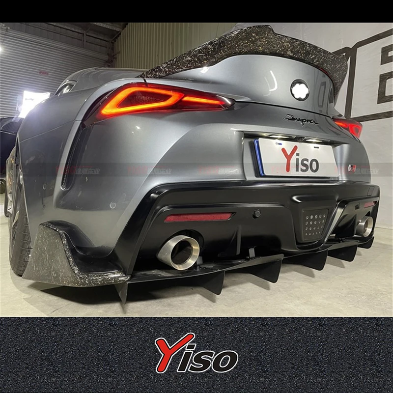Alerón delantero de fibra de carbono para Toyota Supra A90 - imagen 5
