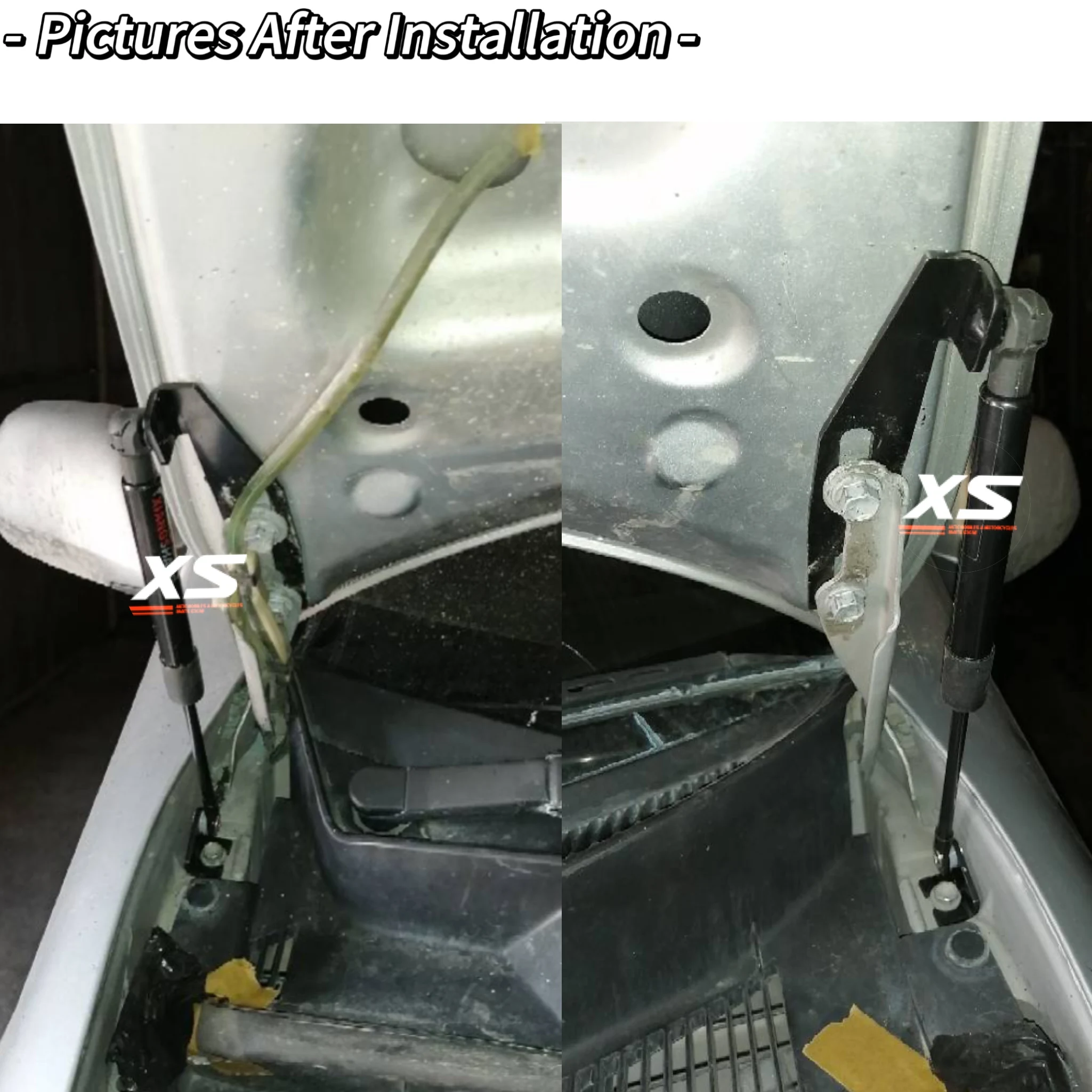Kit puntales de capó Toyota FunCargo XP20 / Yaris Verso - imagen 2