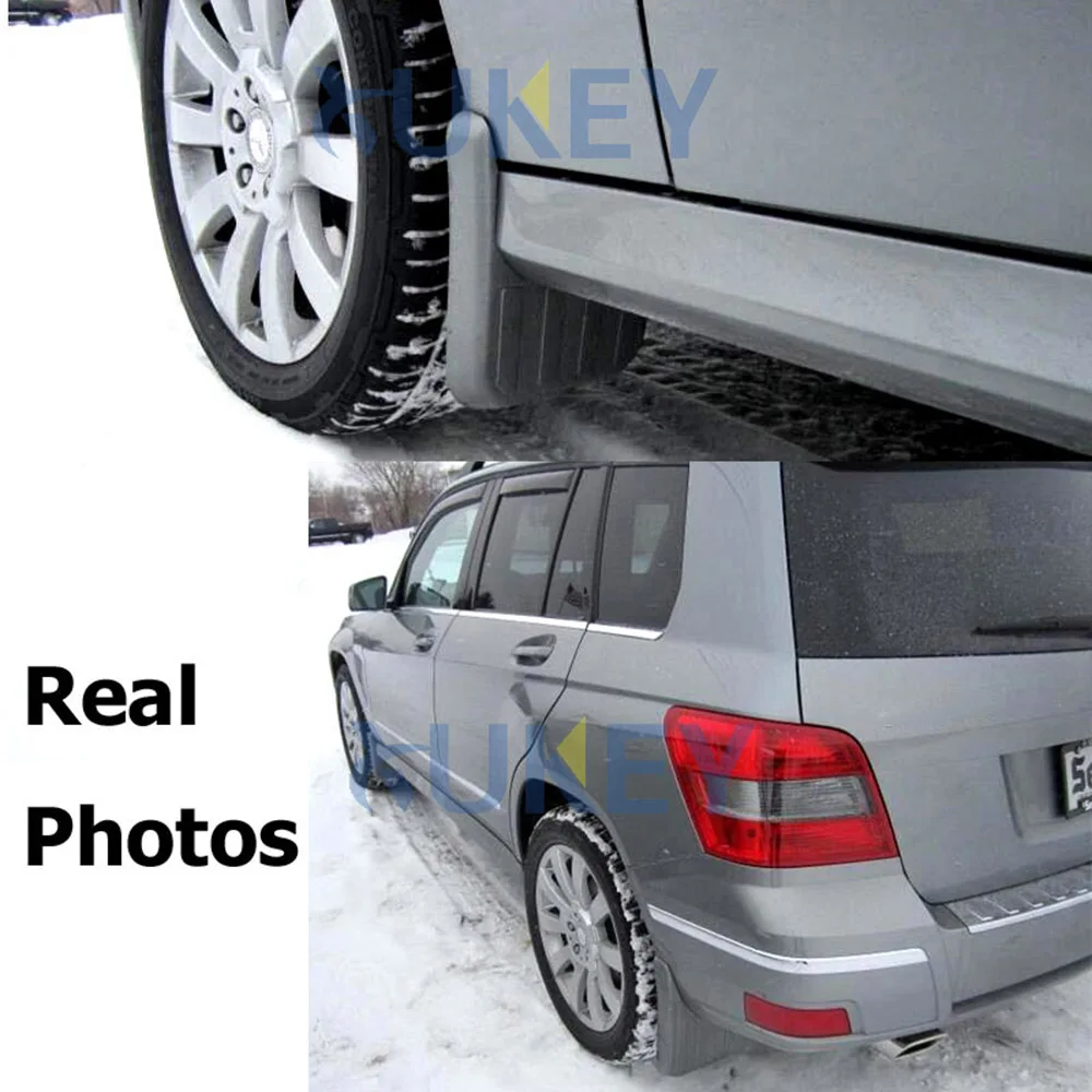 Faldillas guardabarros Mercedes-Benz GLK X204 sin estribos (2009-2015) - imagen 5
