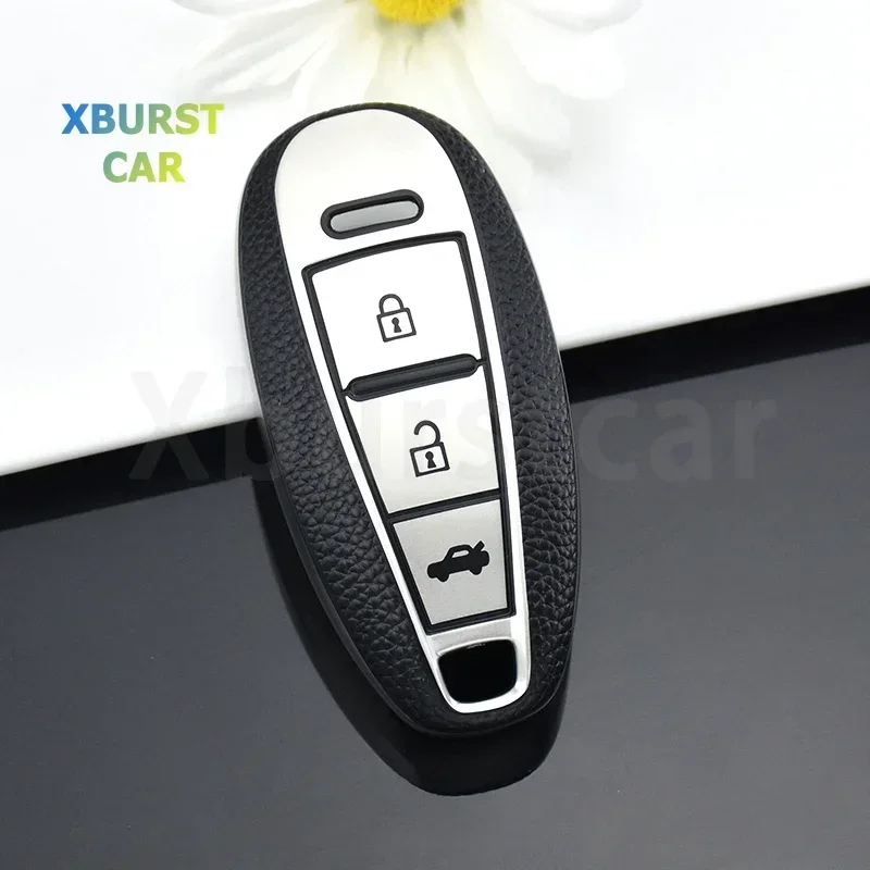 Funda TPU 3 botones para llaves Suzuki Vitara y Swift (2016-2019)