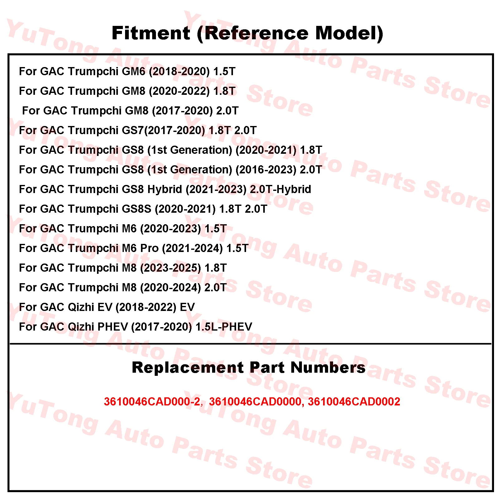 Enlace barra estabilizadora delantera GAC GS8 2016-2020 - imagen 5