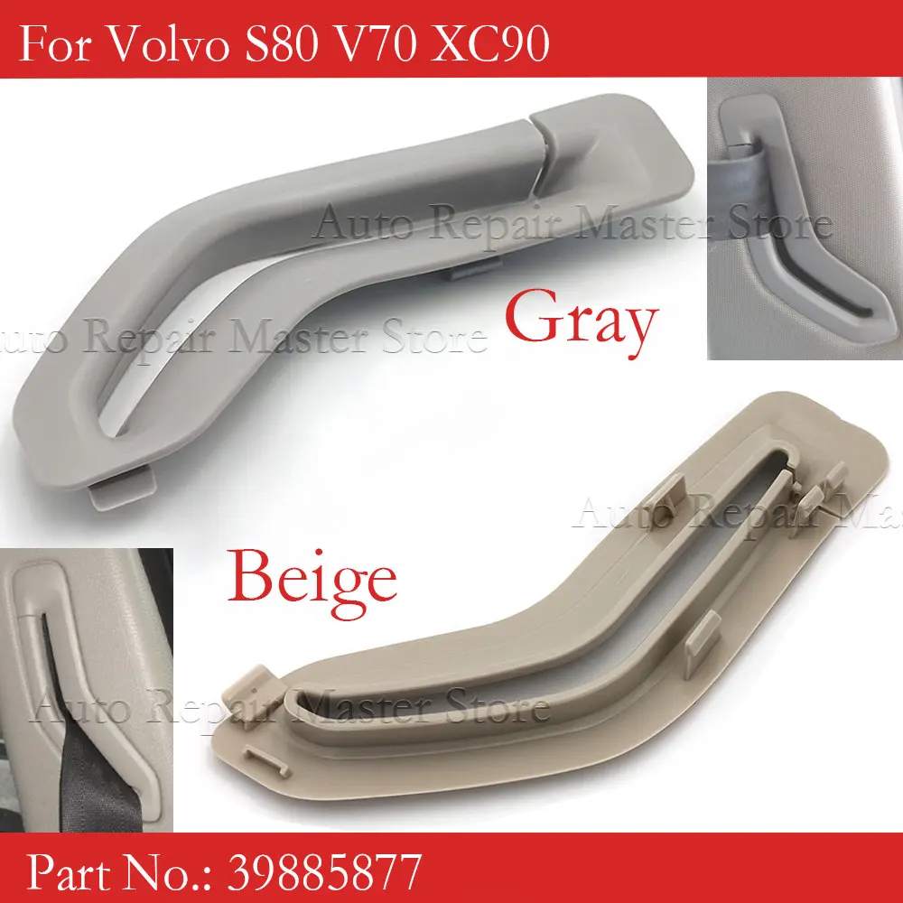 Retractor cinturón Volvo S80 XC90 39885877 – Juego beige
