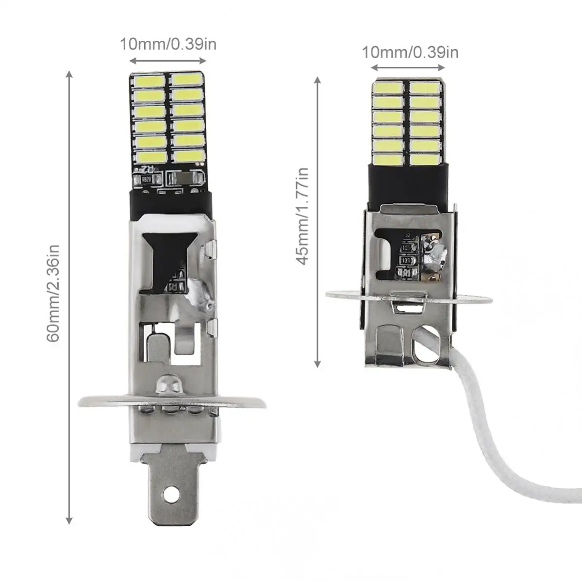 Bombilla LED H1/H3 Canbus para antiniebla 12V 6000K - imagen 2