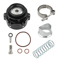 Tubo admisión aluminio con válvula soplado 50mm para turbocompresor