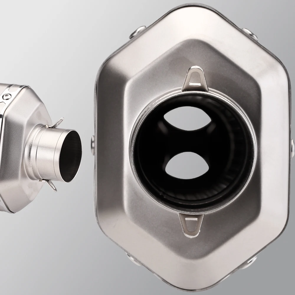 Silenciador escape doble salida CFMOTO 250SR 300NK - imagen 4