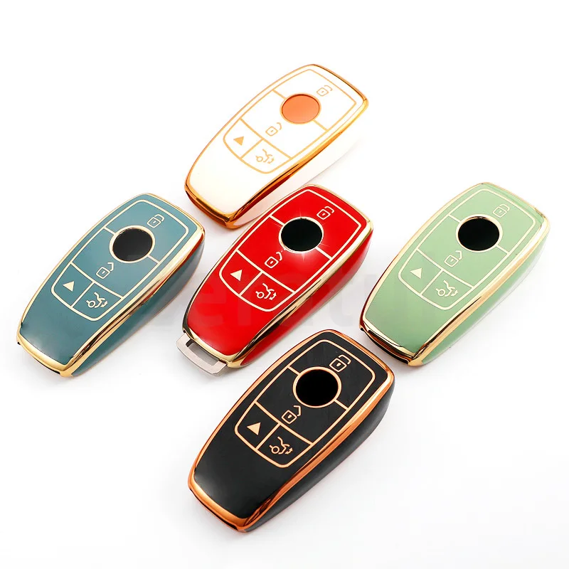 Opciones de color de la funda TPU para Mercedes - blanco, negro, rojo, verde, gris