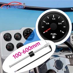 Medidor de nivel combustible 7 colores 12V/24V con sensor 100-550 mm