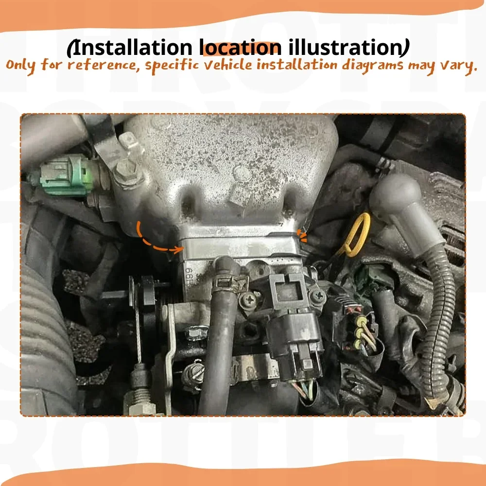 Espaciador cuerpo acelerador Nissan Serena C27 MR20DD Hybrid 2016-2022 - imagen 3