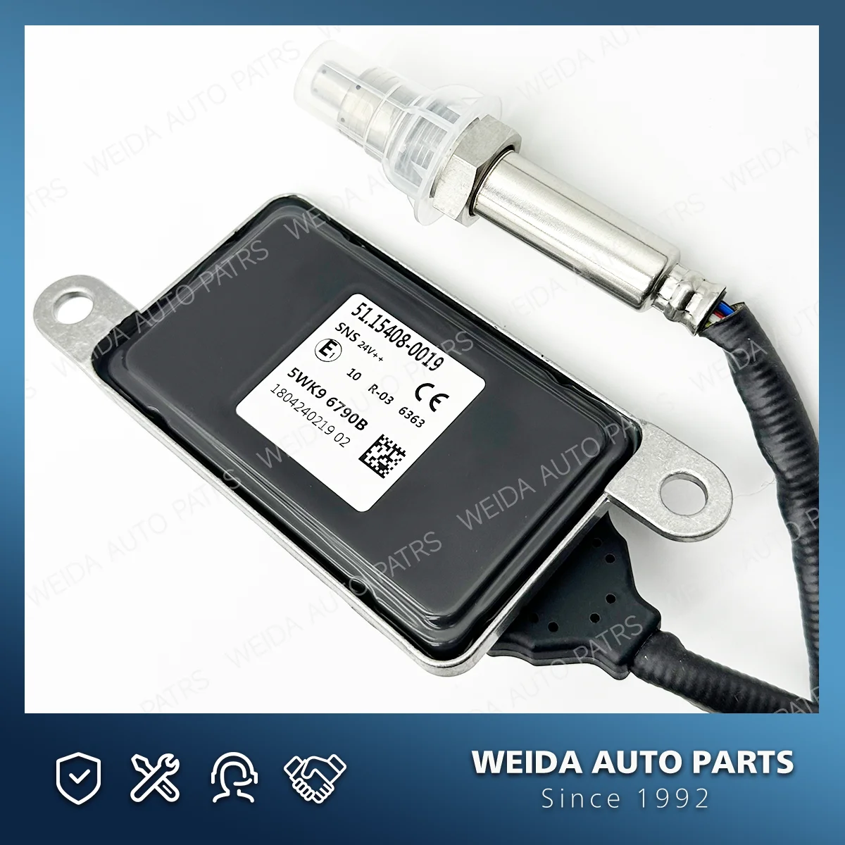Sensor NOx 24V 5WK96790B compatible NGK – para camión - imagen 3
