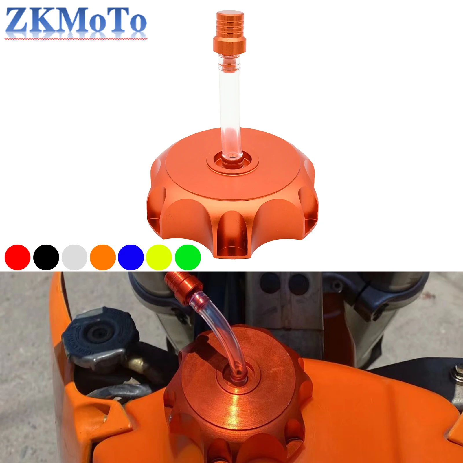 Tapa depósito combustible pit bike 50-190cc – tapón gasolina universal